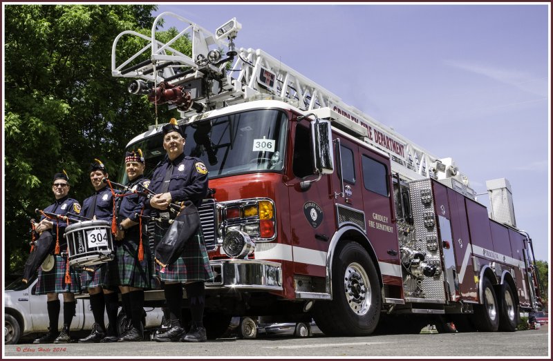 Cal Fire Pipes & Drums 