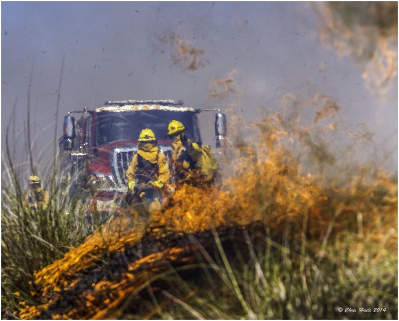 Butte County training burn
