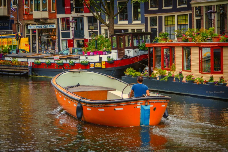 Boat in canal